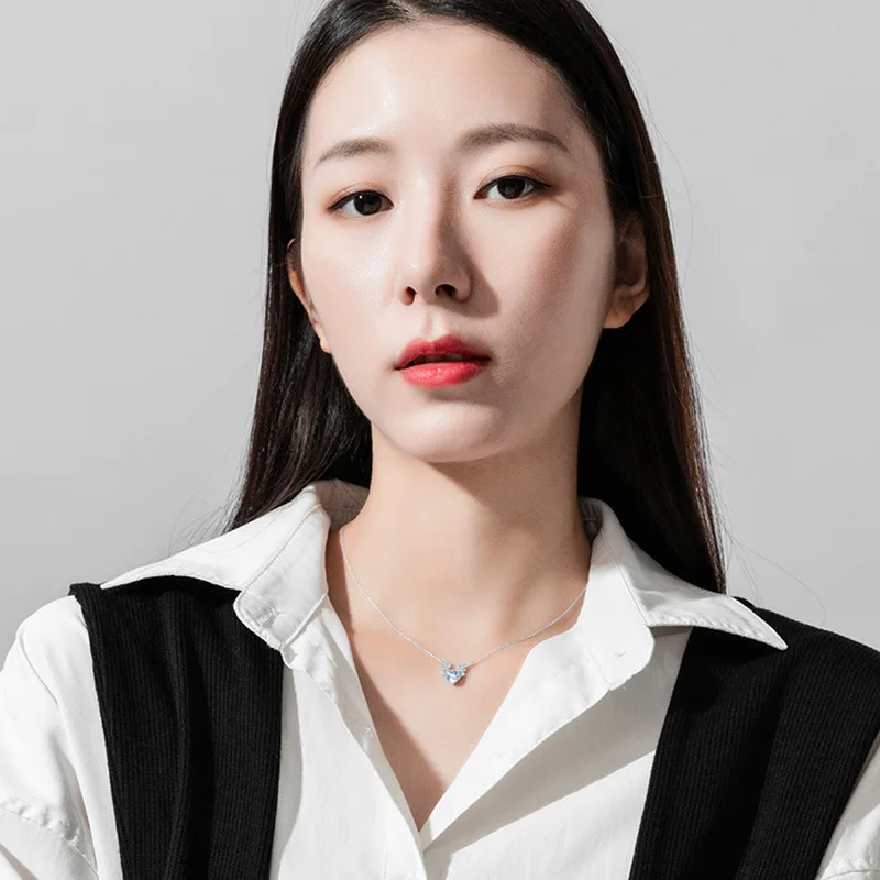 2021 новый 925 стерлингового серебра звено цепи с украшением в виде кристаллов Олень