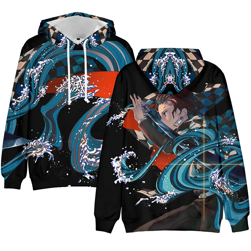 

Men/women Hoodie Sweatshirt Demon Slayer The Infinite Train Streetwear Hip Hop Anime Cartoon 3D Cosplay Costume Tops