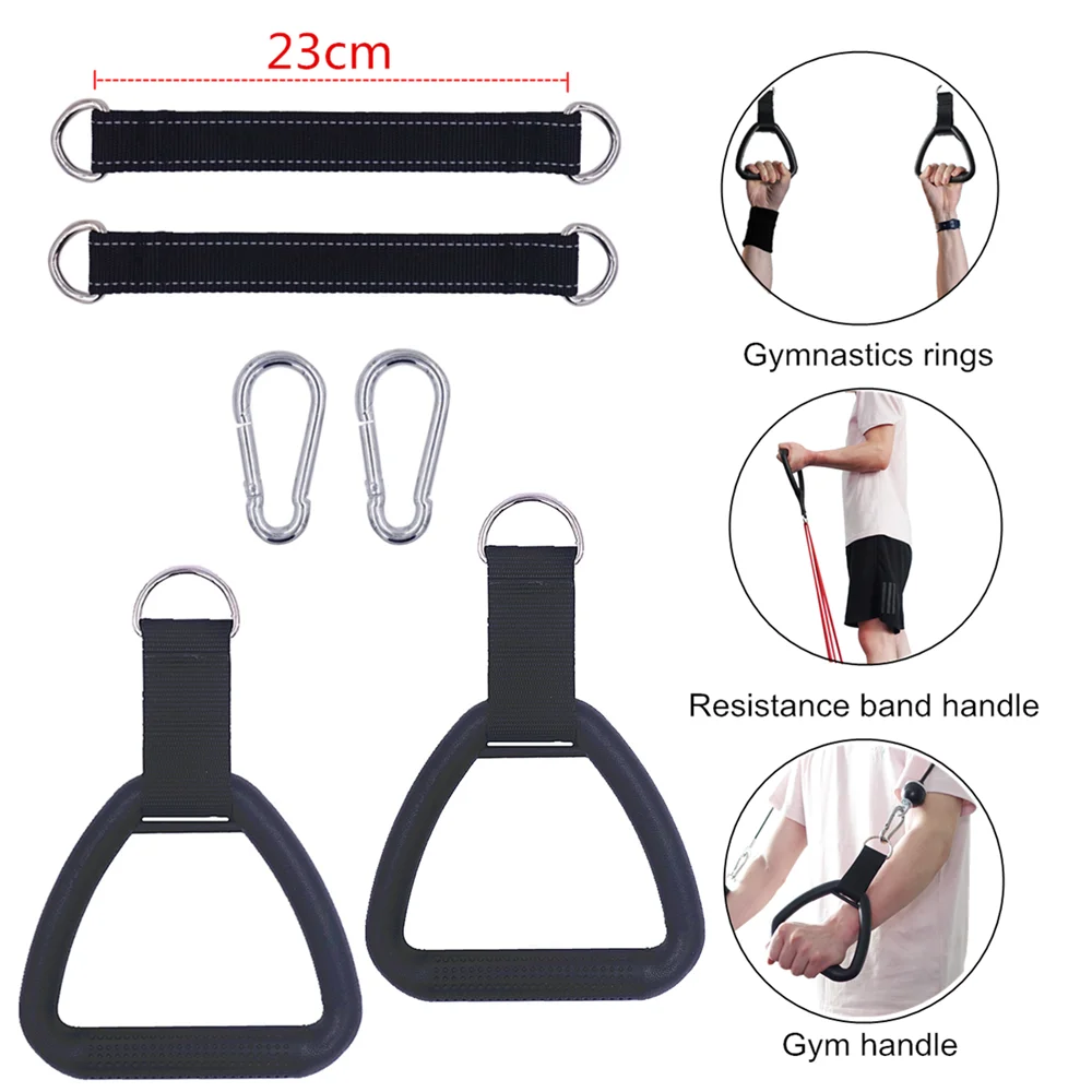 

Resistance Bands Handles Heavy Duty Comfortable Exercise Grips Attachment Home Gym Fitness Workouts Exercise Strength Training