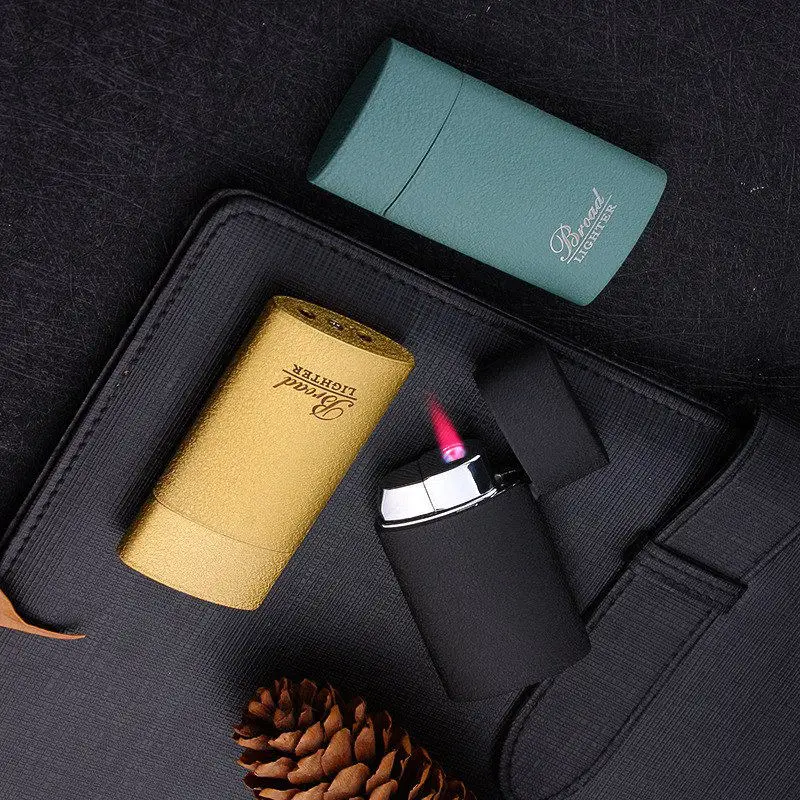 Газовая зажигалка ультратонкие портативные металлические зажигалки матовое