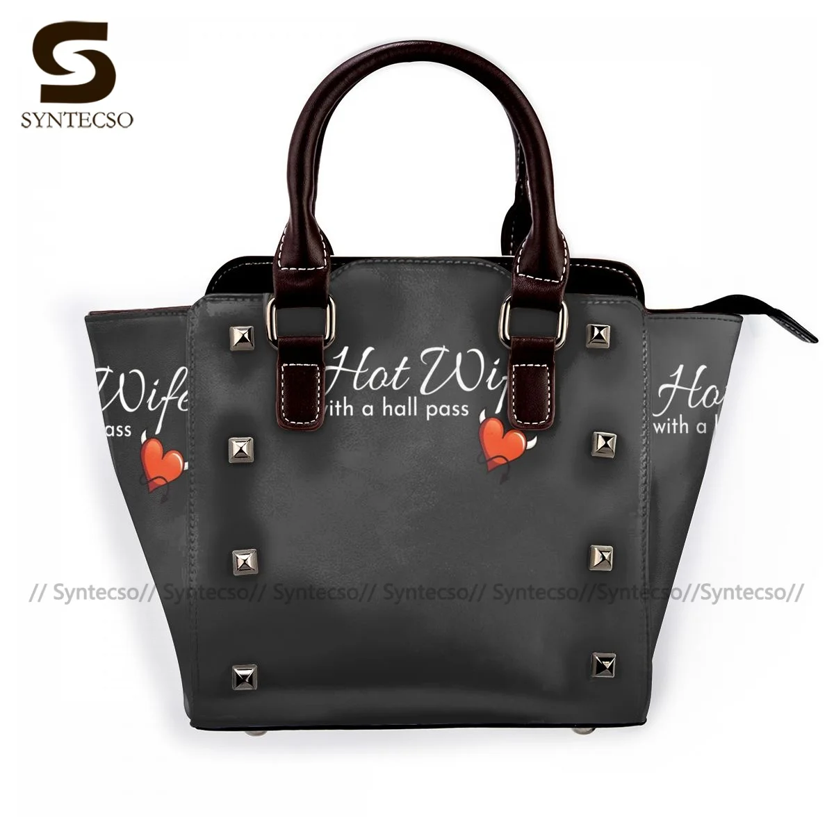 

Hot Wife Shoulder Bag Work Leather Handbag Woman Gifts Vintage Bags