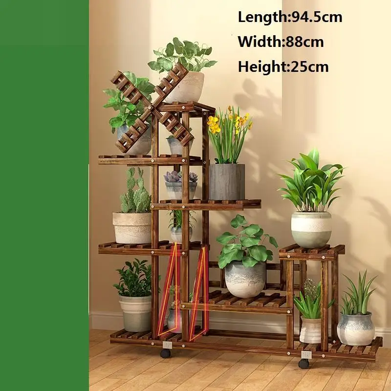 Porta Piante Rak Bunga Estante Para Estanteria Plantas комнатный деревянный завод Stojak Na Kwiaty Dekoration