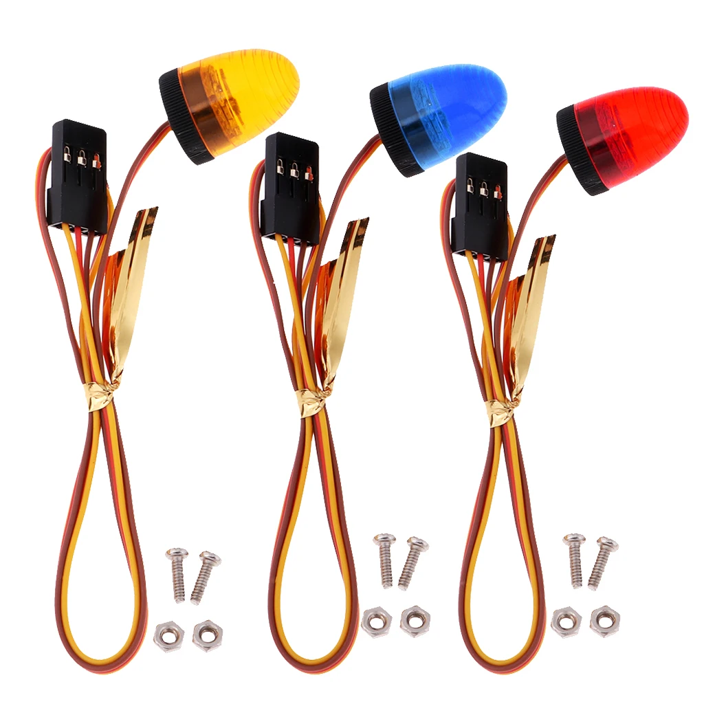 

1/14 LED Lamp Flash Light Police Lighting For HSP HPI Rock