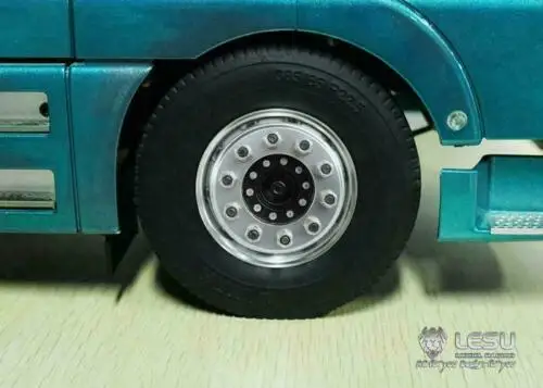 

LESU Front Wheel Wide Hub Metal for Tractor Truck 1/14 RC DIY Tamiya Power Axles TH02476-SMT5