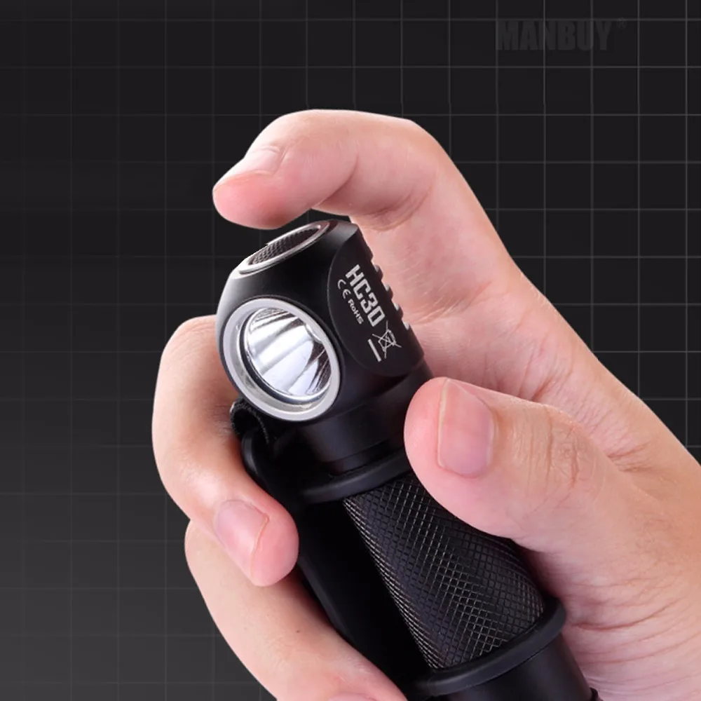 NITECORE HC30 налобный фонарь + зарядное устройство i1 перезаряжаемая батарея 18650 CREE XM L2