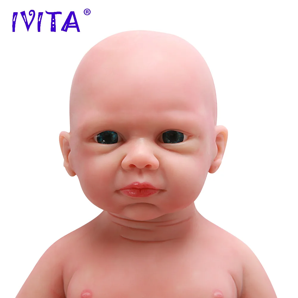IVITA WG1524 50 см (20 дюймов) 3 89 кг силиконовый милый Новорожденный ребенок Куклы