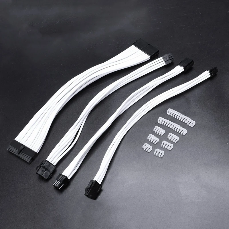 Basic Extension Cable Kit 1Pcs Atx 24Pin/Eps 4+4Pin/Pci-E 8Pin/Pci-E 6Pin Power | Инструменты