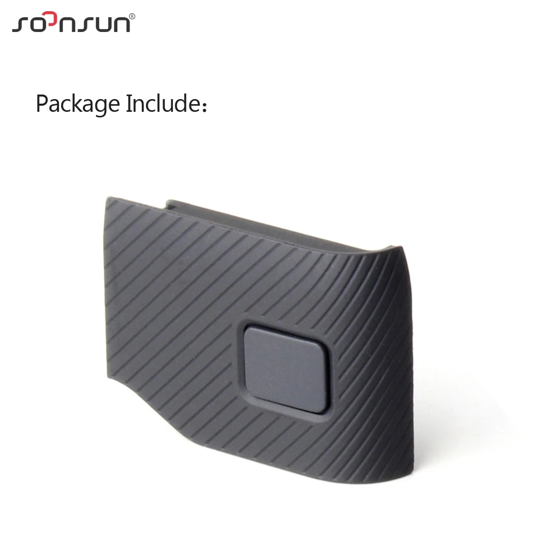 SOONSUN Защитный Объектив Замена боковой двери запчасти USB-C Mini HDMI порт боковая крышка для GoPro HERO 7 6 5 Черная Камера