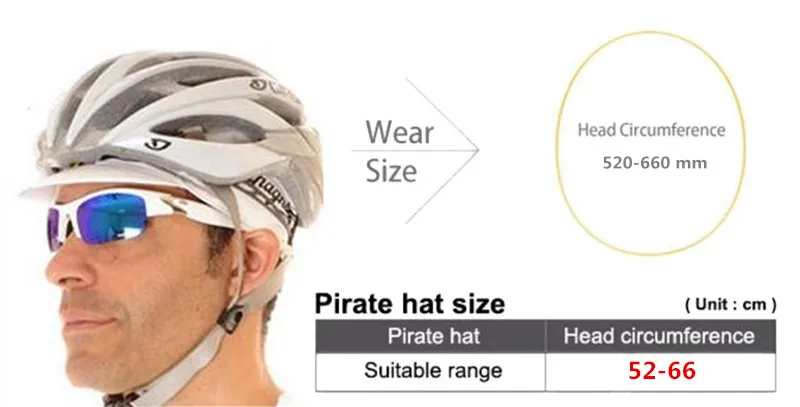 

Horrible skull Cycling Cap Men and Women Lightweight Cycle Headwear Uv protection Bicycle hat Gorra Ciclismo One size Be elastic
