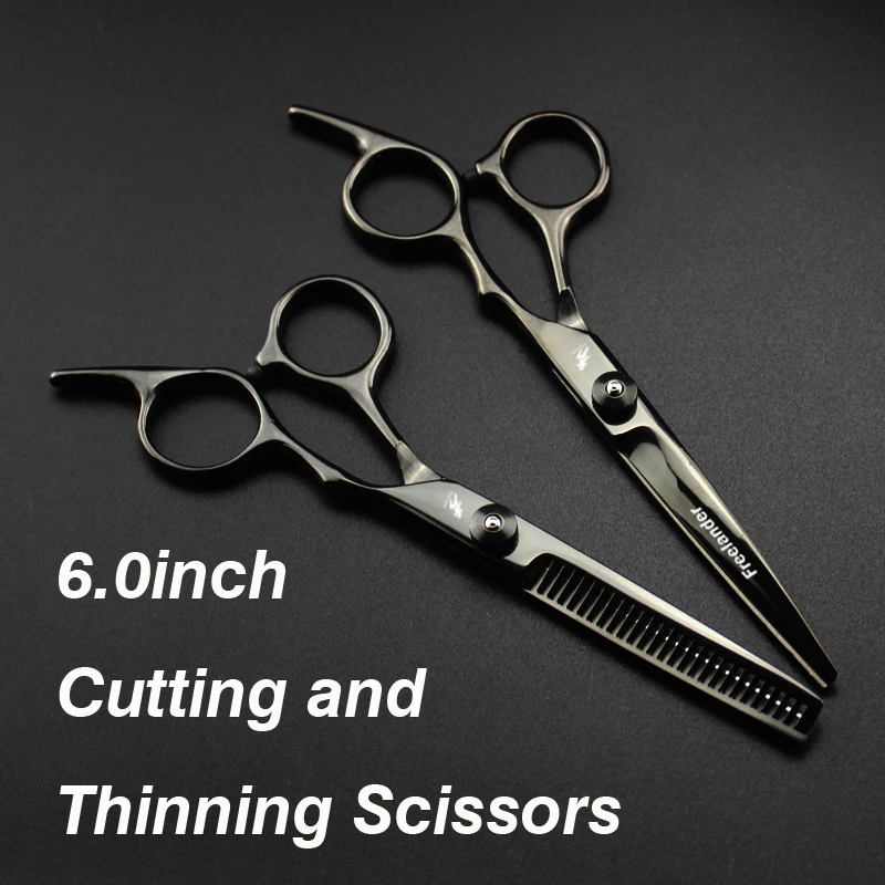 Набор профессиональных парикмахерских ножниц 6 дюймов прямые ножницы и