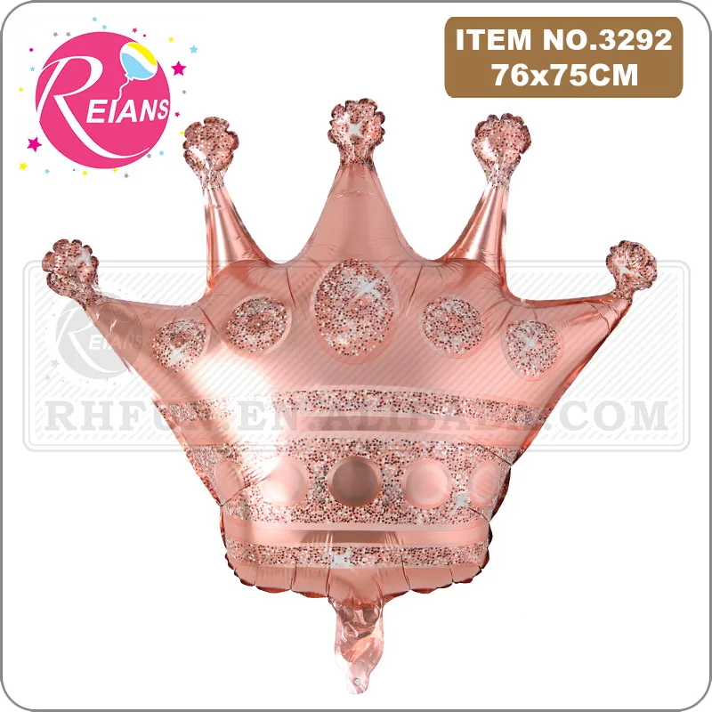 

Фольгированные шары с золотой короной 29 дюймов