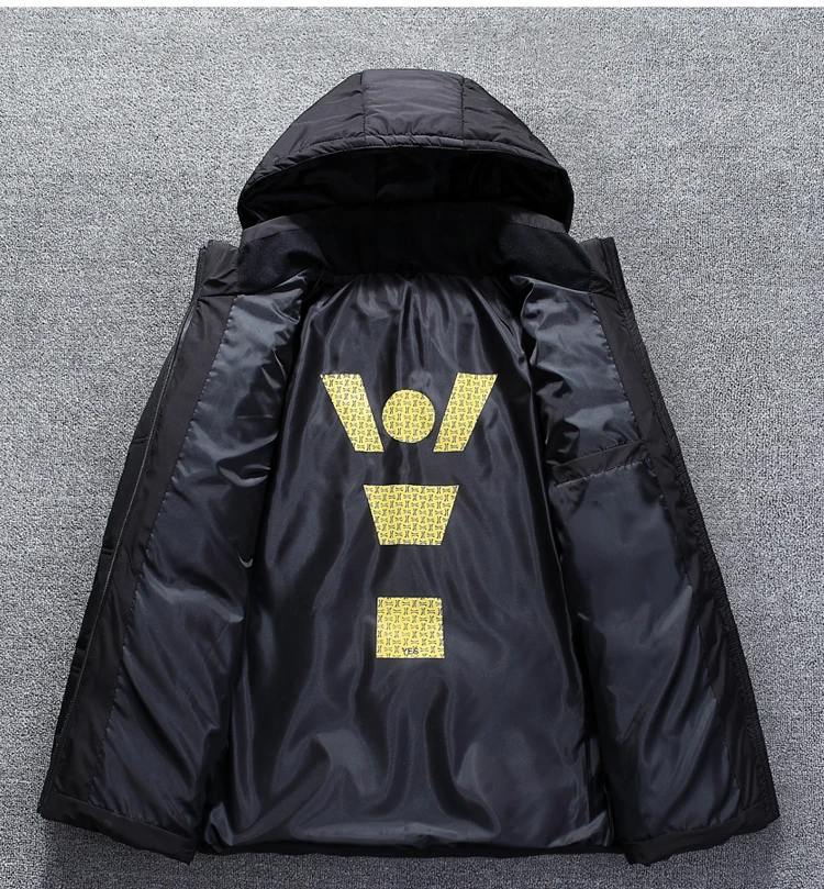 2020 зимняя мужская куртка качественное теплое плотное пальто Зимняя Красная