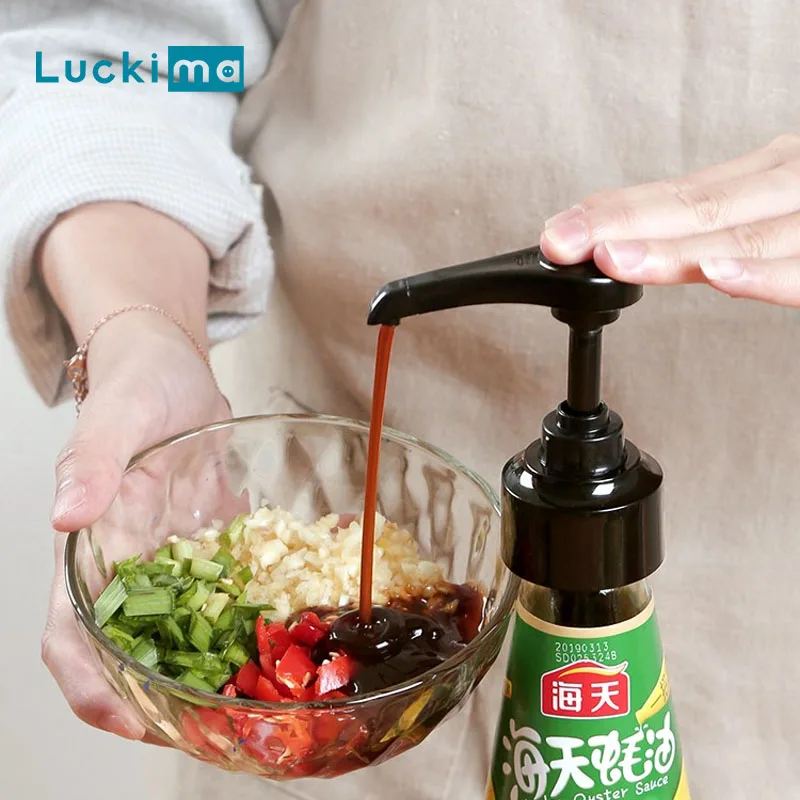 Пресс для бутылки соуса приправа контейнер специй выжималка насадка насоса