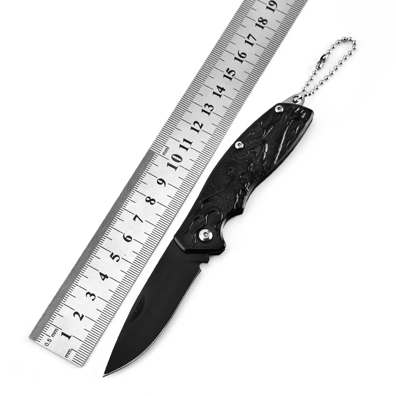 

Stainless Steel Knife Outdoor Multifunctional Self-defense Portable Keychain Folding Knife Regalos Para Hombre Originales