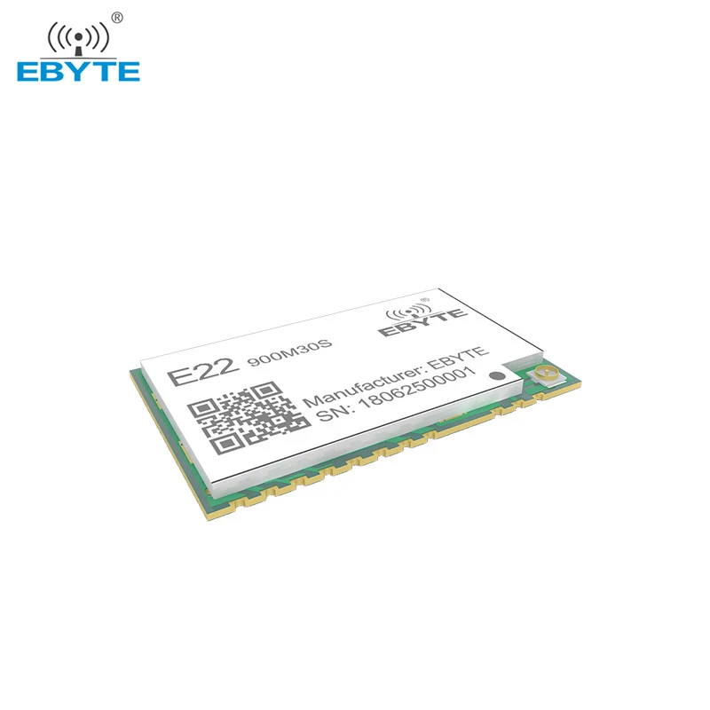 SX1262 LoRa Module E22-900M30S 868MHz Wireless Module 30dBm 12km Range IPEX Antenna SPI Interface Low Power Consumption EBYTE