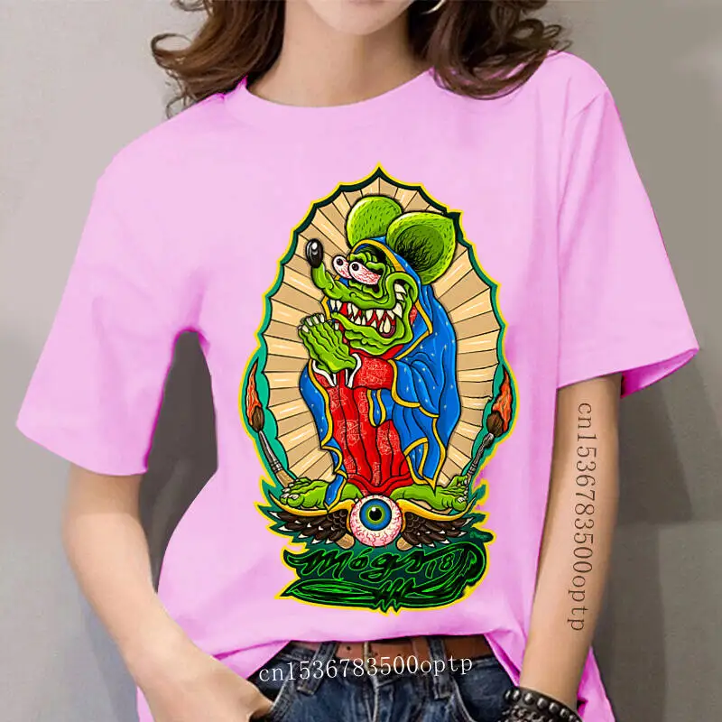 

AnaHynes Rat Fink women Popular Handsome T Shirts(1)