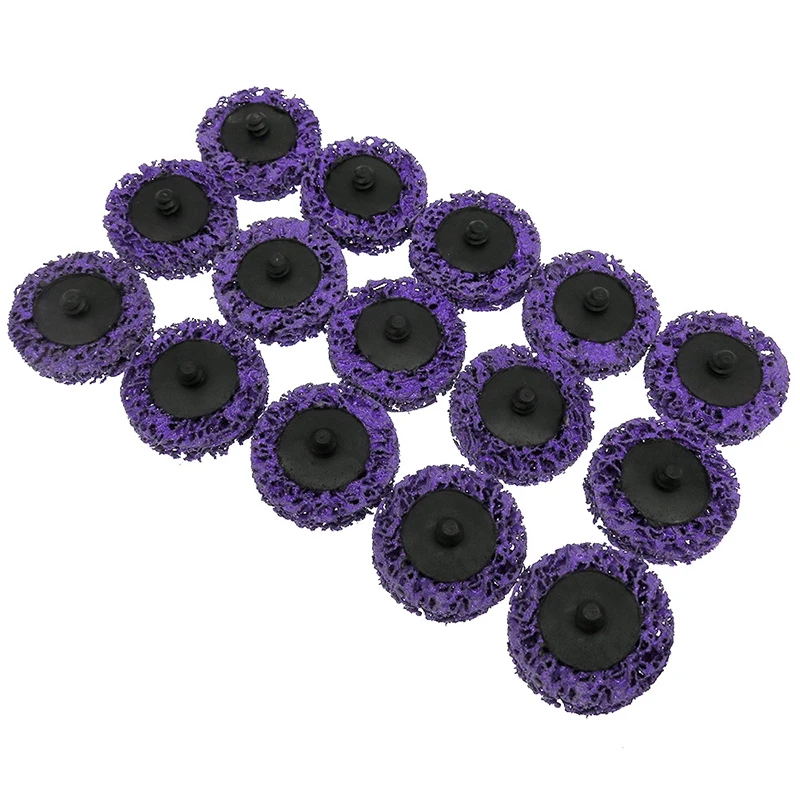 

15Pcs 2 inch 50mm Quick Change Easy Strip Abrasive Sanding Discs Polishing for Removal of Paint Rust