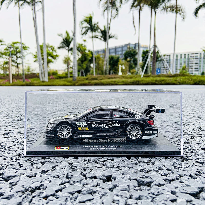 

Bburago 1:32 Mercedes AMG NO.11 C-Coupe Gary Paffett WRC DTM WTCC Rally Racing Alloy Model Car model Collecting gifts