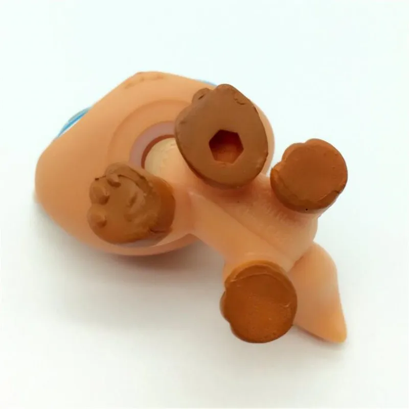 

2020 Rare Pet Store LPS Toy Dog GRANT DANE Series Real White Brown Old Puppy Minimal Short Hair Animal Cute Child Gift Toy