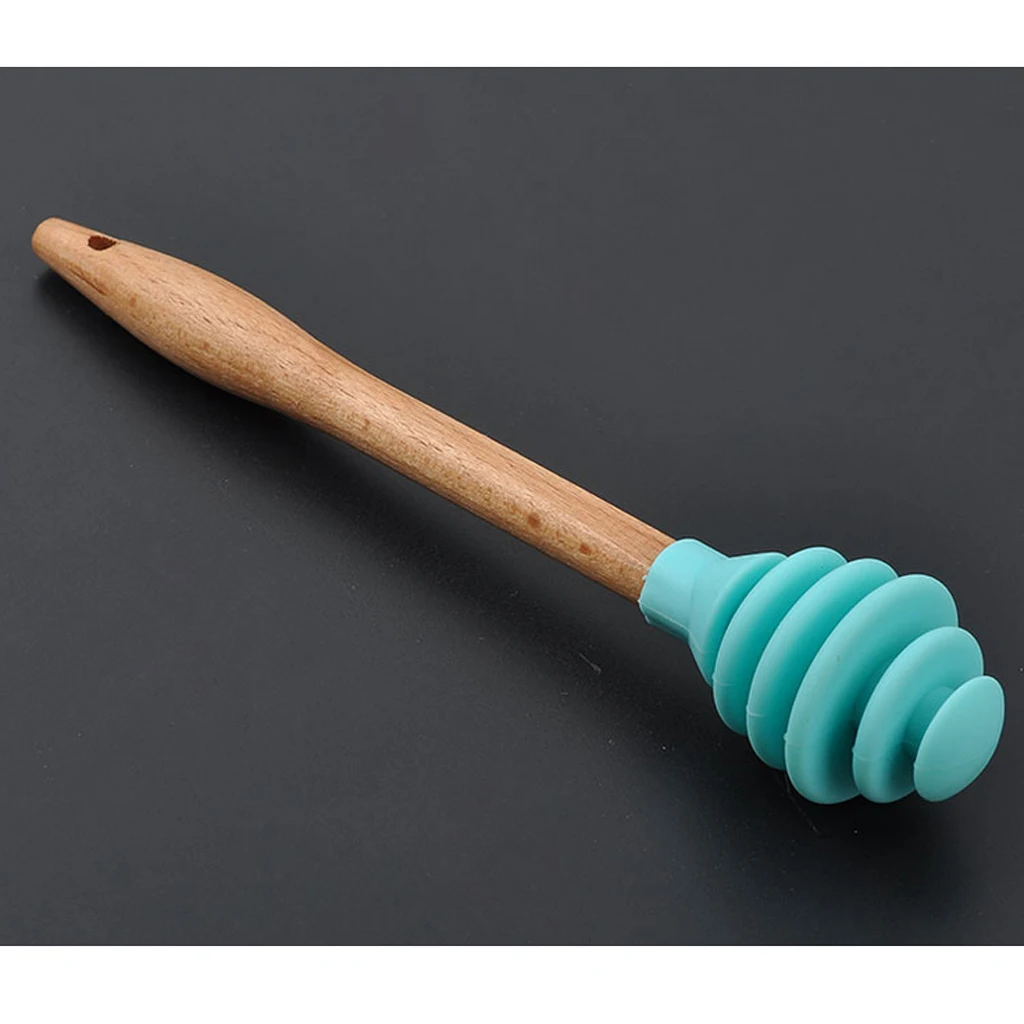 Силиконовая медовая ложка черпак Drizzle Stick Dip Spiral серверный гаджет