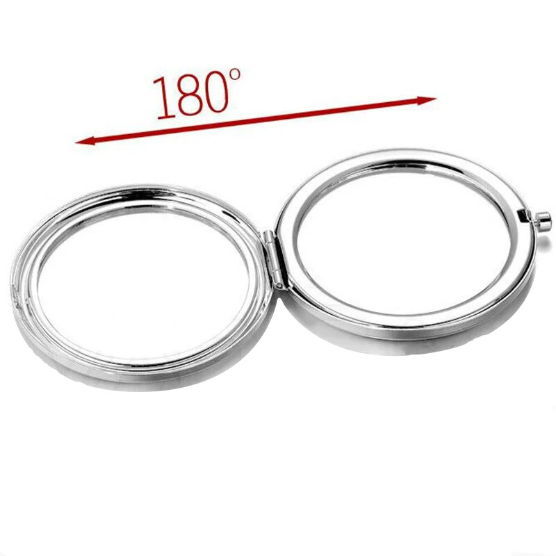 1 шт. портативное карманное мини зеркало для макияжа девушек ручное