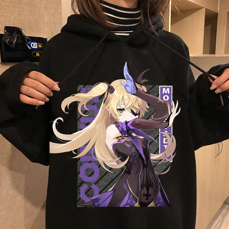 

Genshin impact Women Sweetshirts Plus Size Clothing Winter Clothes Oversized Hoodie Harajuku Long Sleeve Top Streetwear Hoodies