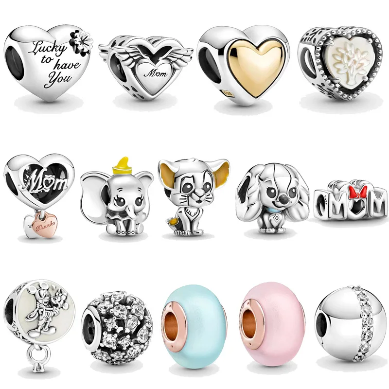 

Подвеска для браслета и ожерелья, серебро 925 пробы