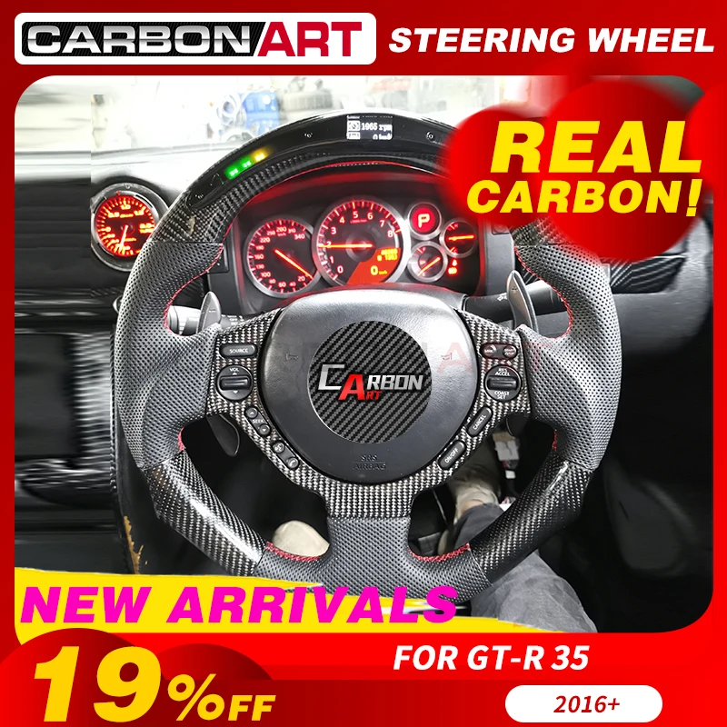 Рулевое колесо для Nissan GTR35 R35 светодиодный дисплей на руль измеритель показателей