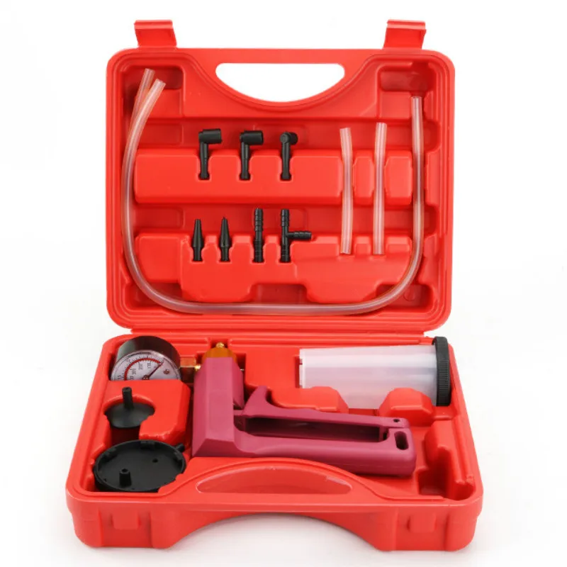 

Automobile manual vacuum pump suction gun negative pressure ing meter brake oil replacement unit