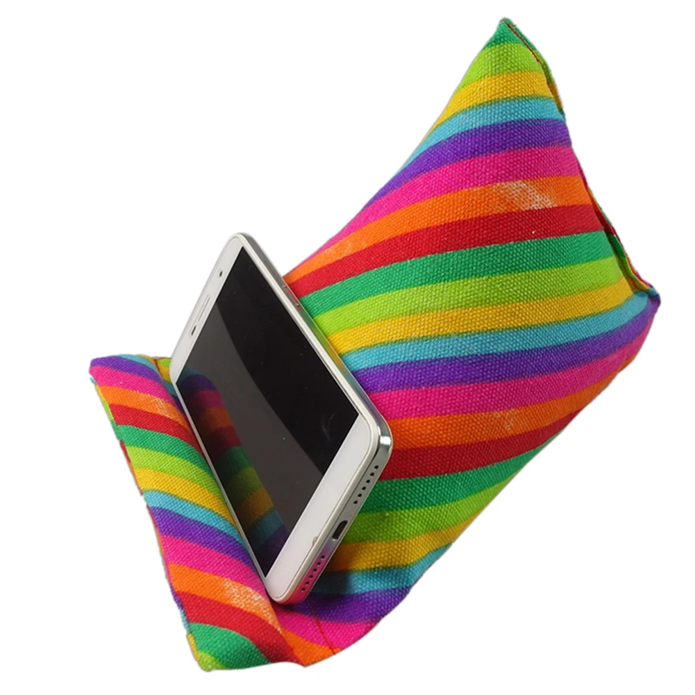 Для дома и офиса держатель для планшета Портативная подставка подушки радужная