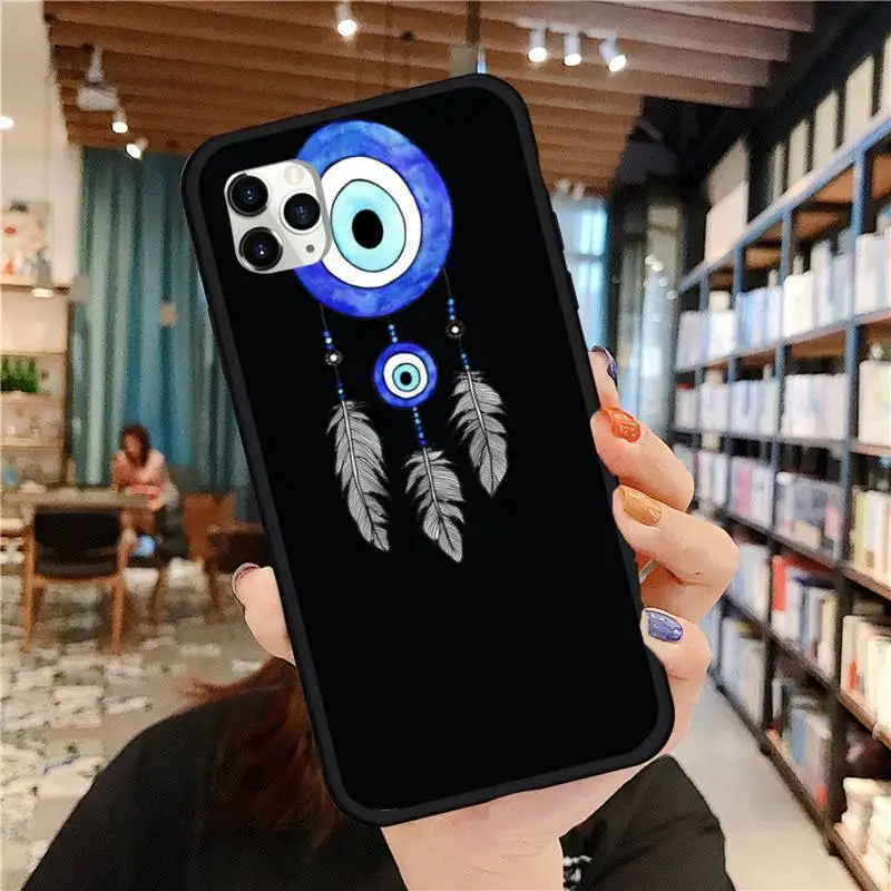 

Fashion Evil eye High Quality Phone Case for iPhone 11 12 pro XS MAX 8 7 6 6S Plus X 5S SE 2020 XR