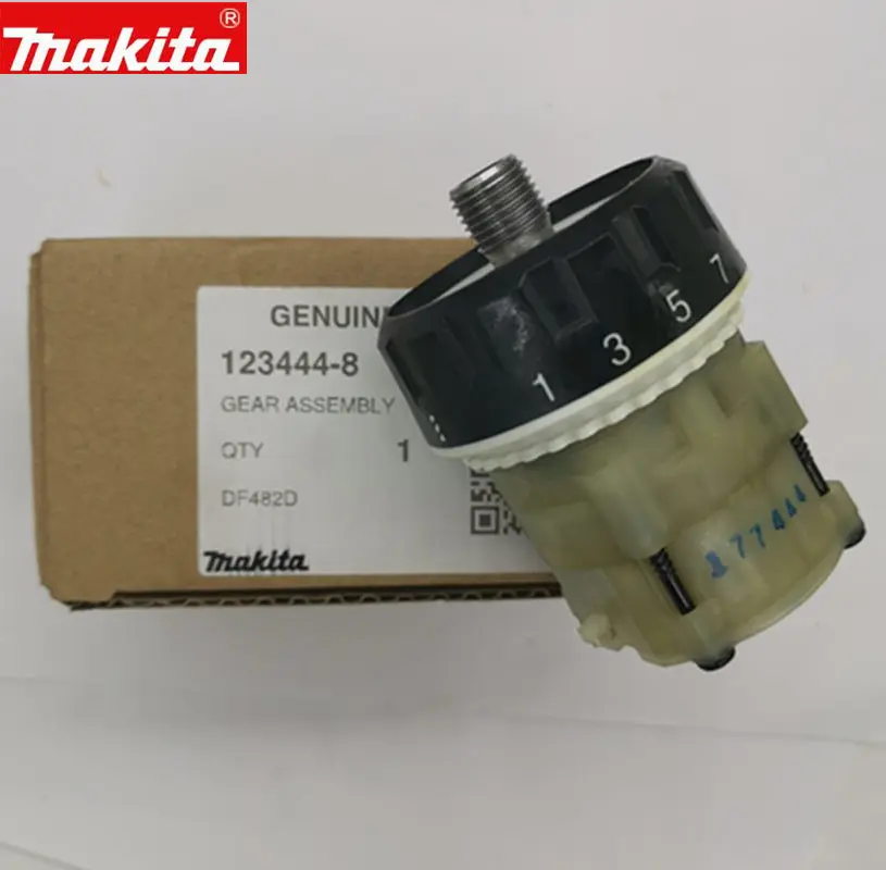 Коробка передач Makita 123444 8 для DDF482RME 127511 1 DDF482RFE DDF482Z DDF482 DF482D|Аксессуары