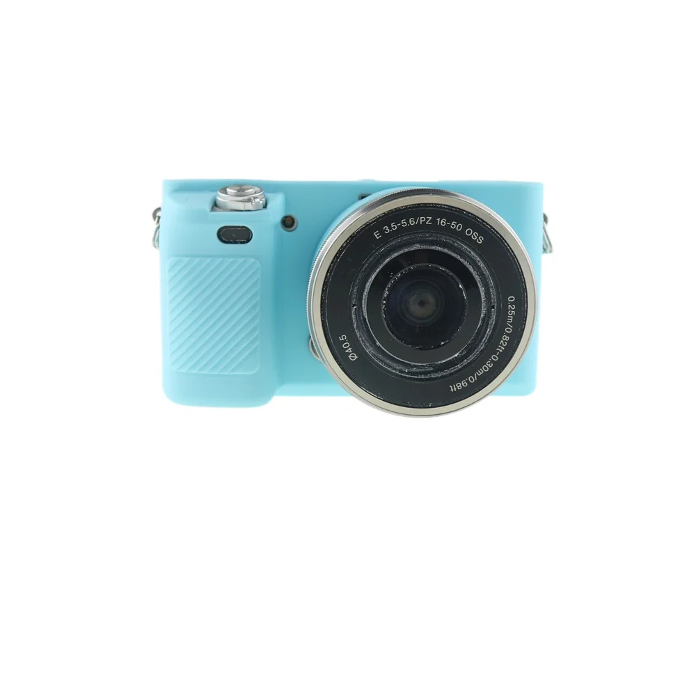 Силиконовая кожа брони Камера чехол Корпус мягкий протектор для Sony A6000 A5000 A5100 A6300