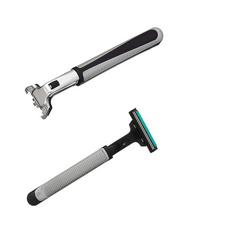 31 шт./компл. Безопасные лезвия для мужчин 1 держатель ножа и 30 лезвий бритья