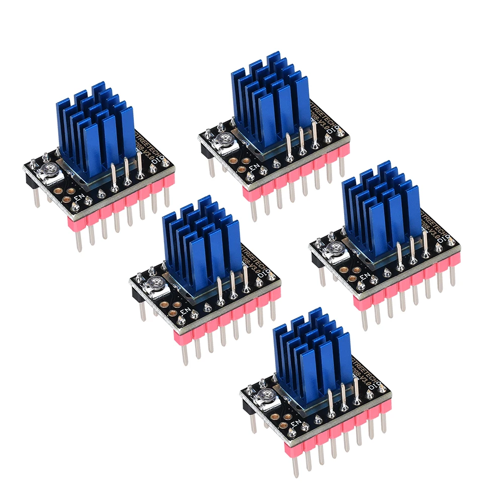 TMC2208 V3.0 UART TMC2130 V3.0 SPI Драйвер шагового двигателя для SKR V1.3 MINI E3 Ramps 1,4/1,6 3D-принтер, запчасти для 3D-принтера