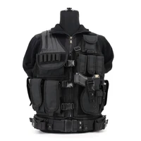tactical hunting vest military plate carrier magazine pouch airsoft paintball vest lightweight vest for outdoor hunting shooting