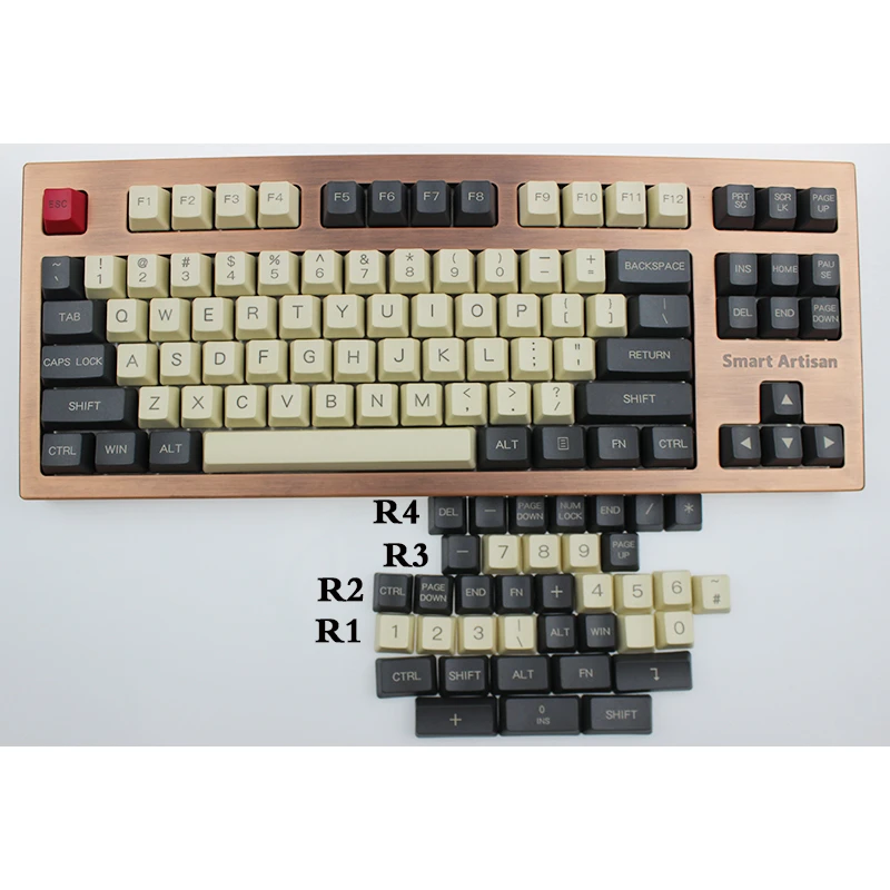 Топ Печать Толстая OME механическая клавиатура Pbt Keycap для стандартных ANSI 61 TKL 108 Cherry Mx Gh60 Motospeed Teclado Gamer Keycaps