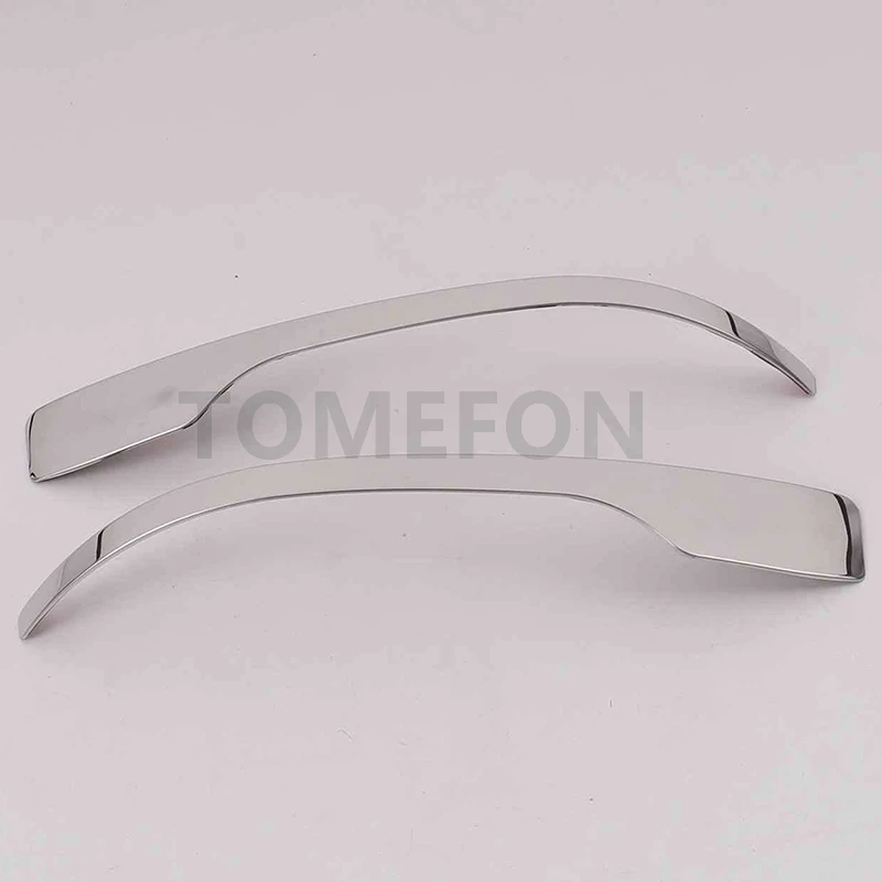 SLIVER TOMEFON для Hyundai Tucson Автомобильная Боковая дверь зеркало заднего вида анти протирать полосы крышка отделка Аксессуары SS - Цвет: SLIVER