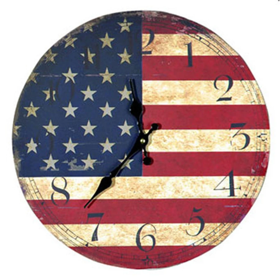 Большие креативные настенные часы современный дизайн винтажные цифровые для