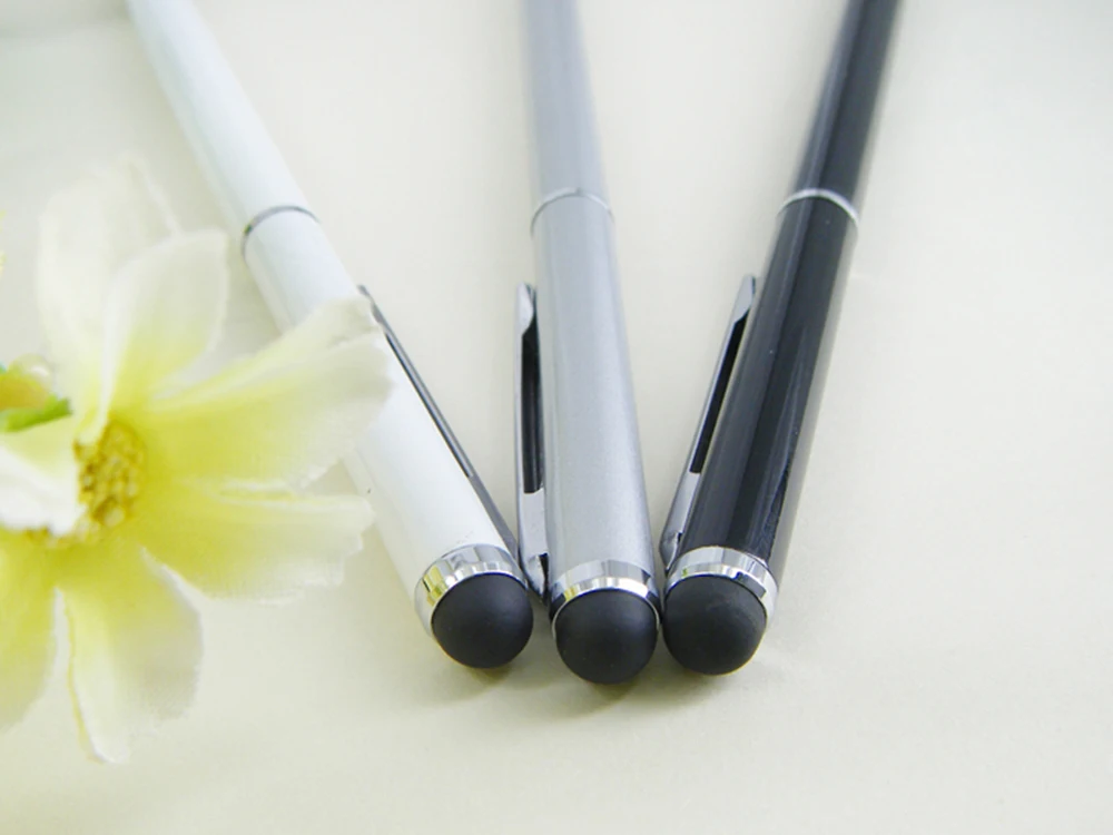 [Бесплатный логотип + Бесплатная доставка] 500 шт./лот металлический стилус промо с