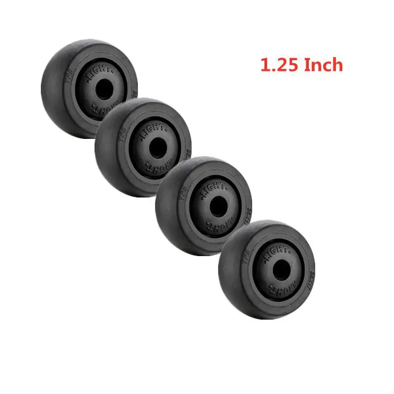 

Черные мебельные ролики 1.25 дюйма из ТПЭ