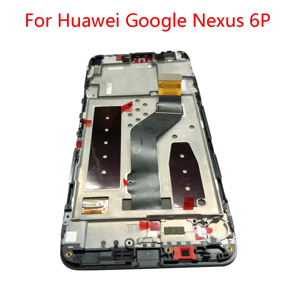 5 7 дюймовый оригинальный AMOLED для Huawei Google Nexus 6P ЖК-дисплей сенсорный экран