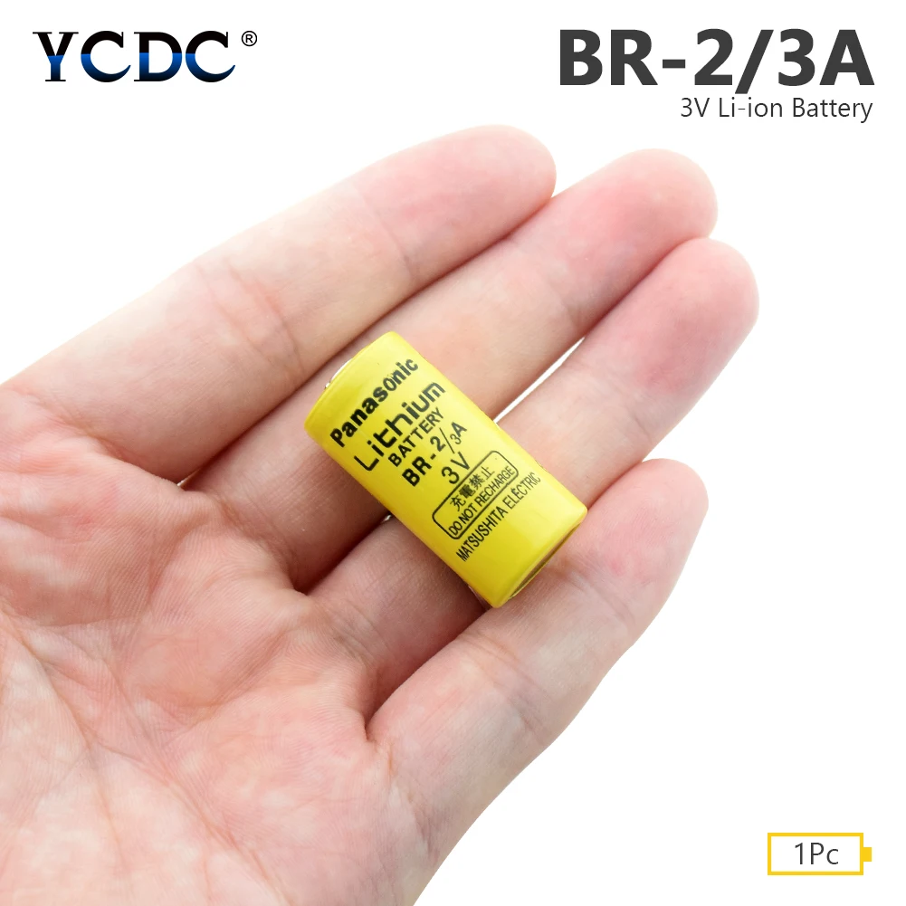 Аккумулятор BR 2/3A литиевый 3 в 1200 мАч PLC FANUC запасные литий ионные батареи для