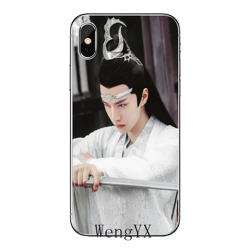 Прозрачный чехол для телефона Xiao Zhan Wang Yibo Xiaomi Redmi S2 7 7A K20 6 6A 5A 4A 4X 5 Plus Note 8 4 Pro |