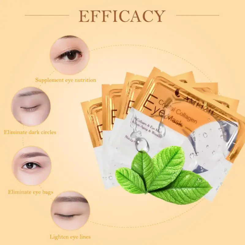 1/3 Pair Eye Mask Anti Wrinkle Crystal Collagen Patch Moisturizing Dark Circles Remove Anti-Aging Skin Care TSLM2 | Красота и