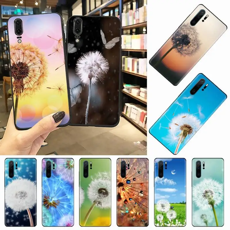 

Dandelion Plant besutiful flower Phone Case For Huawei honor Mate 10 20 30 40 i 9 8 pro x Lite P smart 2019 nova 5t
