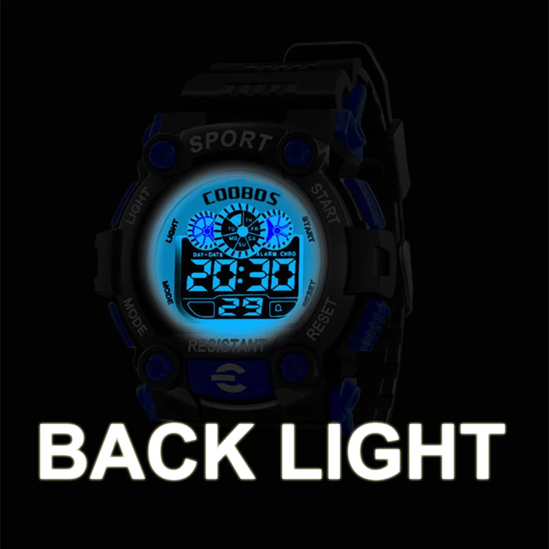 Mens Watches Multifunction LED Digital Watch Fashion Male Outdoor Sport Waterproof Wrist Relogio Masculino reloj digital | Наручные часы