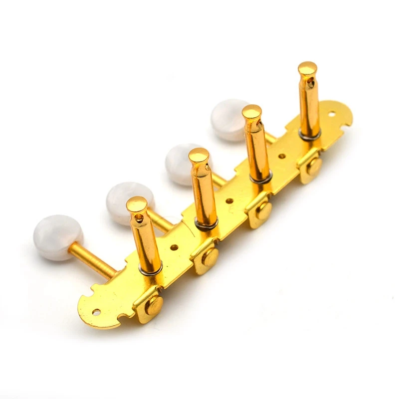 

1 Set Mandolin Machine Heads Tuners Tuning Keys Pegs for Mandolin Instrument Golden R/L