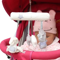 baby rattle rabbit toys music doll bed bell for stroller infant multifunctional hand bell plush educational mobile toys