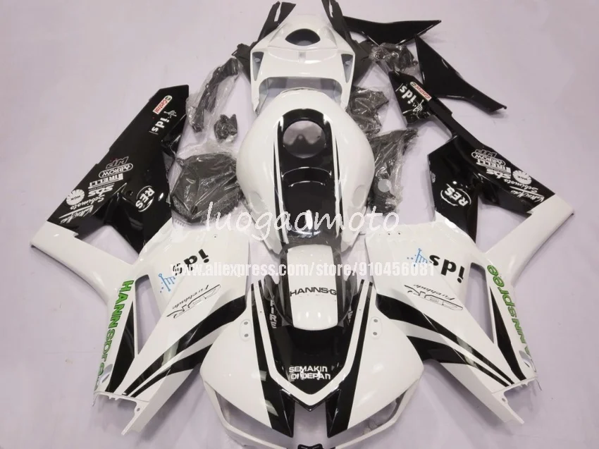 Подарки ABS Обтекатели наборы тела белый blk для Honda CBR600RR F5 2013 2014 2015 2016 2017 2018 CBR 600RR 13 14
